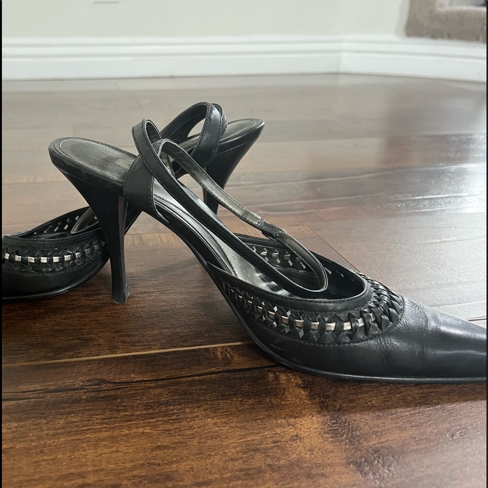 Alfani Leather Heels - Picture 3 of 7